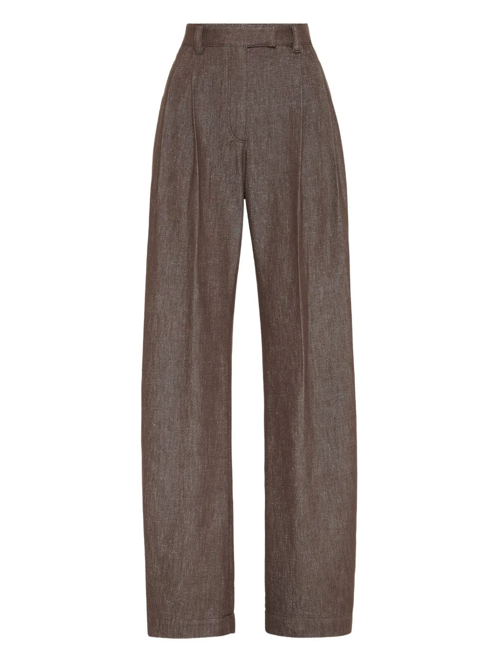 Brunello Cucinelli Women Relaxed-Fit Trousers With A Curved Design - 1
