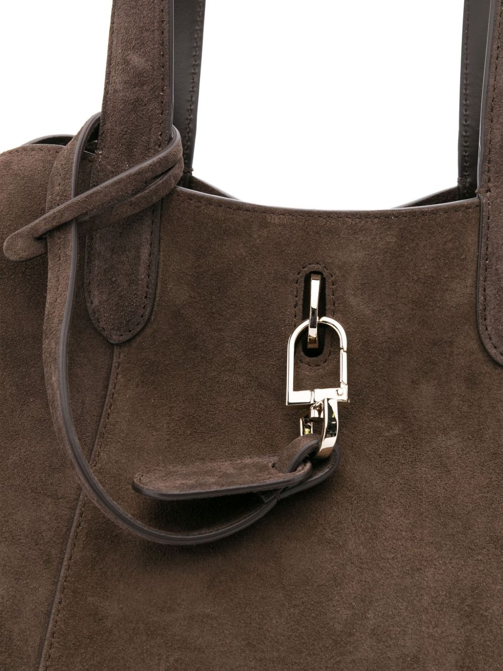 suede calfskin tote bag - 3
