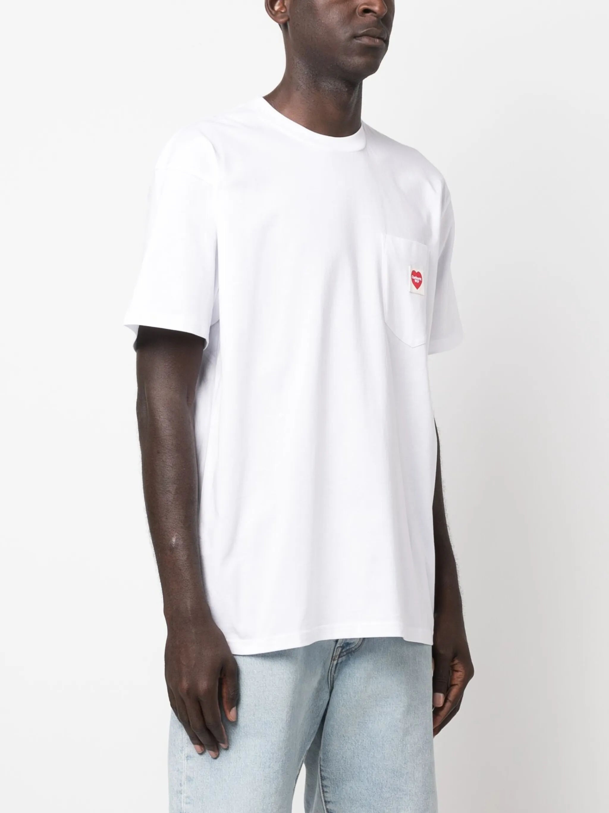 Logo-patch Cotton T-shirt - 4