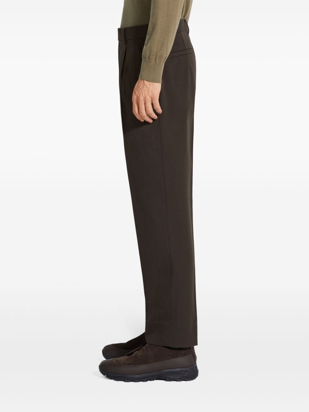 pleated trousers - 4