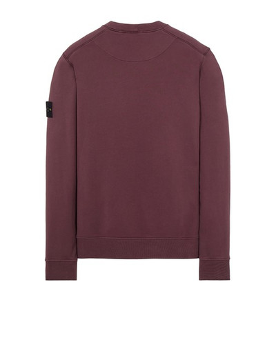 Stone Island 63051 GARMENT-DYED_COTTON FLEECE  DARK BURGUNDY outlook