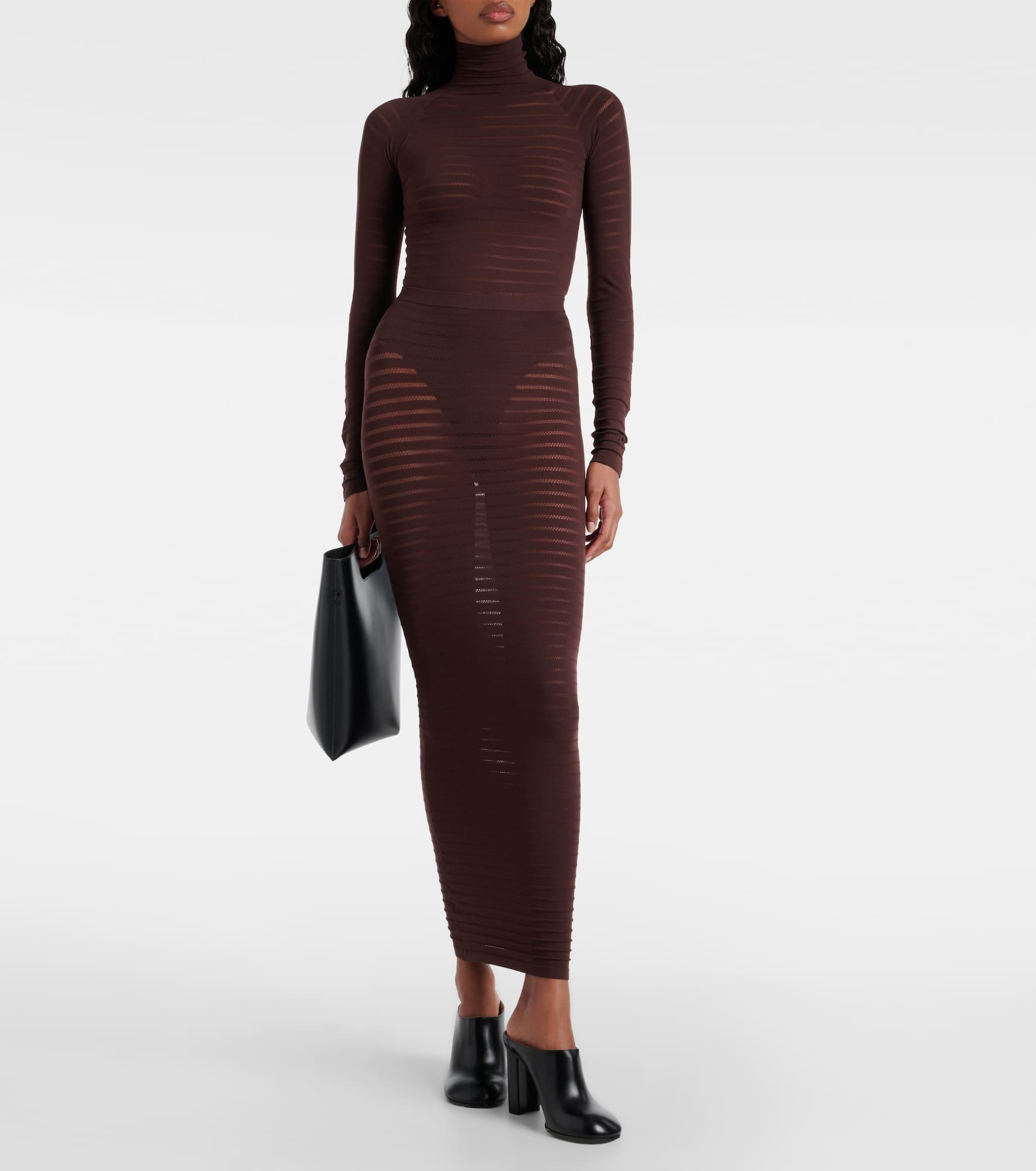 Striped maxi skirt - 2