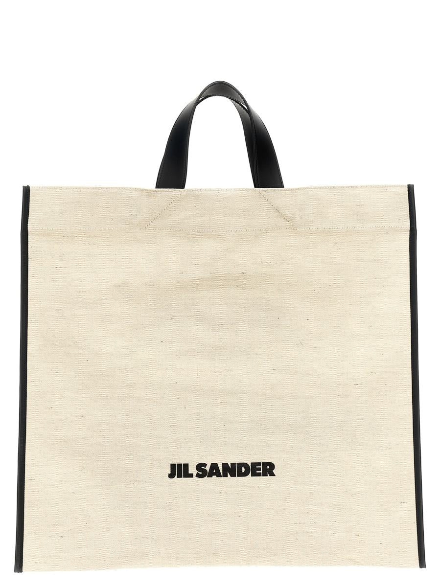 【関税込み】JIL SANDER BORDER BOOK TOTE SQUARE' SHOPPING BAG Jil Sander Jil Sander JIL SANDER 'BORDER BOOK TOTE SQUARE