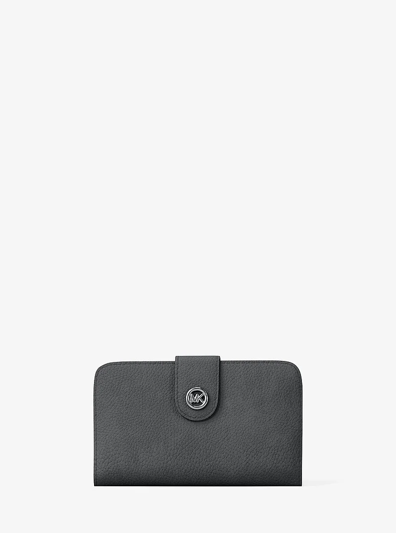 MK Pop Charm Medium Nubuck Wallet - 1