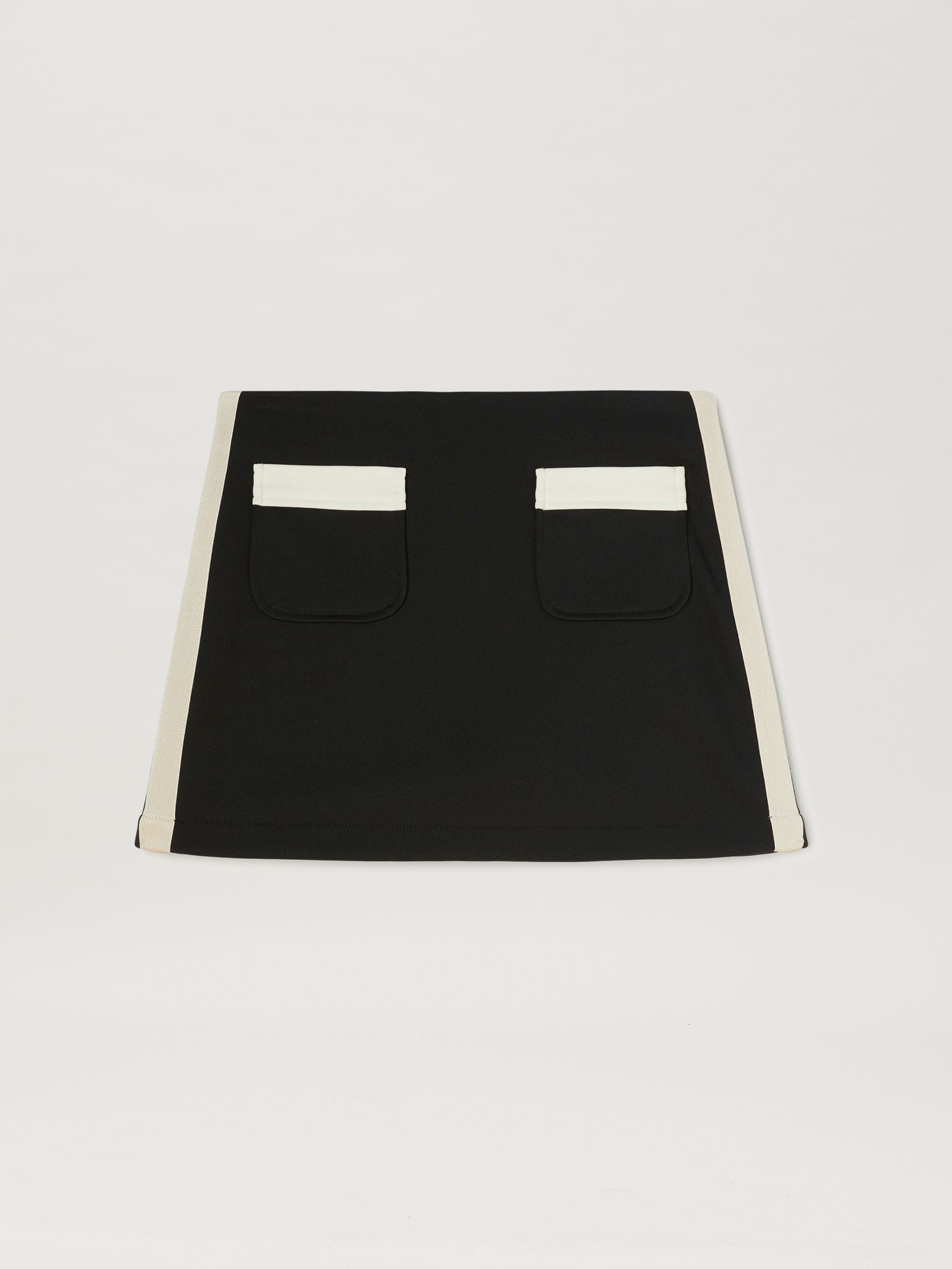 Pockets Track Mini Skirt - 1