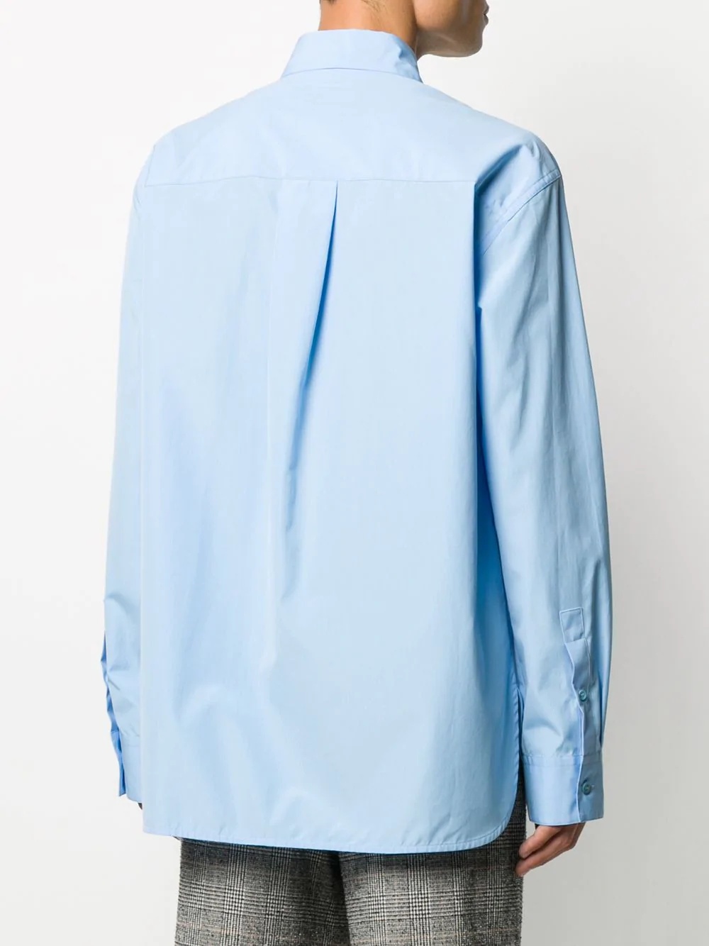 oversized classic collar shirt - 4