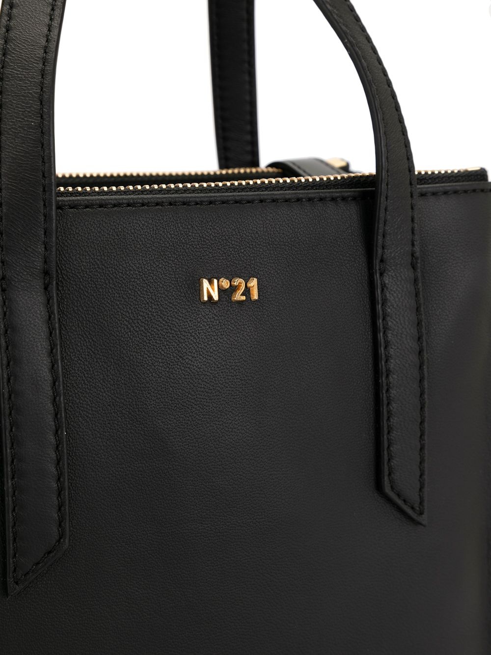 logo plaque tote bag - 4