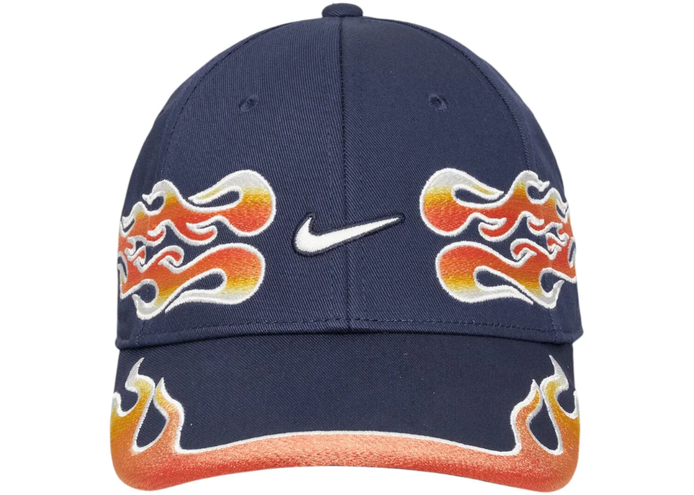 Nike Club Semi-Structured OG Flame Cap Midnight Navy - 1