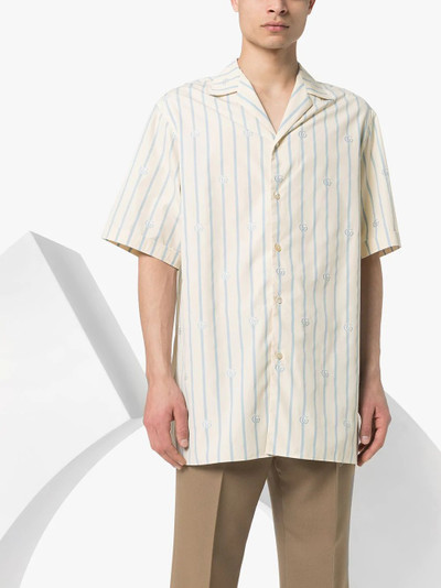 GUCCI GG-print bowling shirt outlook