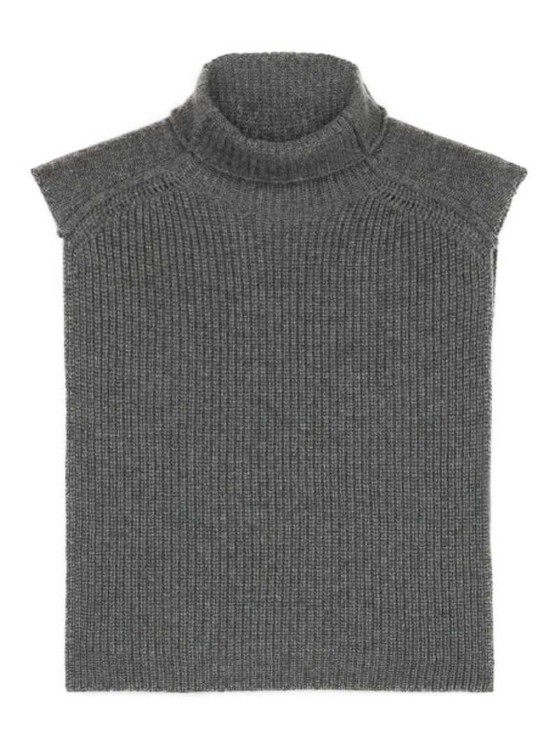ribbed turtleneck top 1