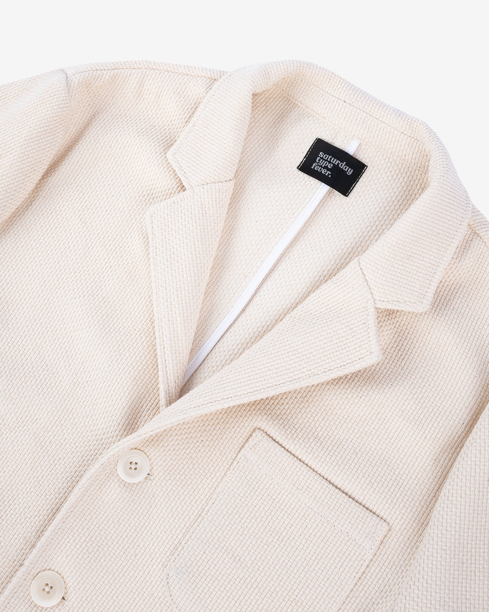 STF-SBZR-KIB SaturdayTypeFever - Sashiko Blazer - Kibata - 8