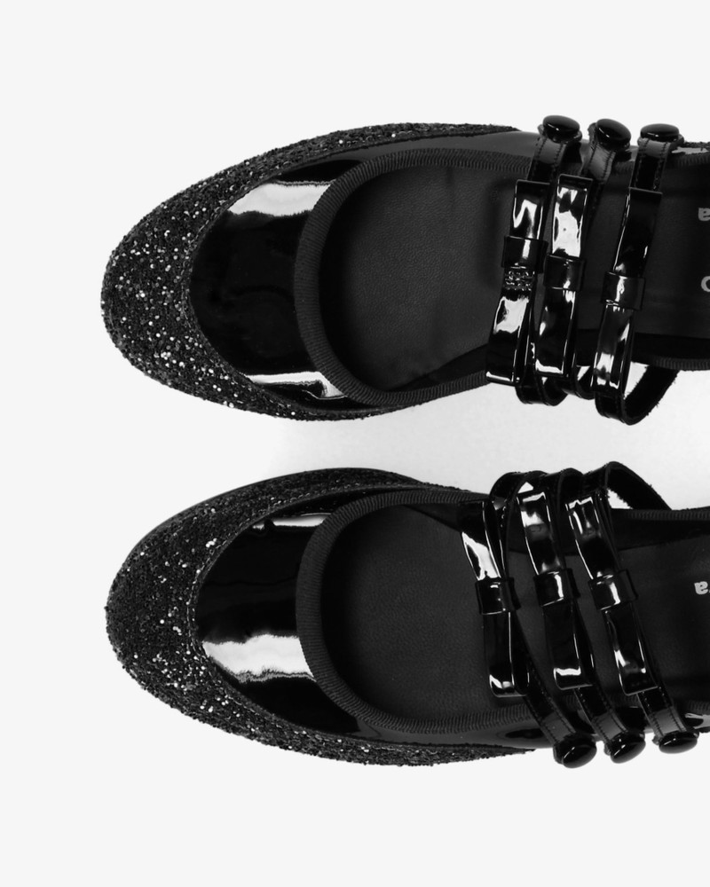 REPETTO x NOIR KEI NINOMIYA - Glitter platform Mary Janes 3