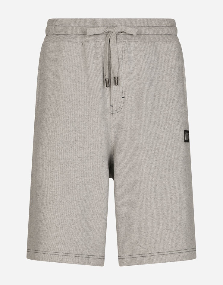 Jersey jogging shorts with DG hardware - 1