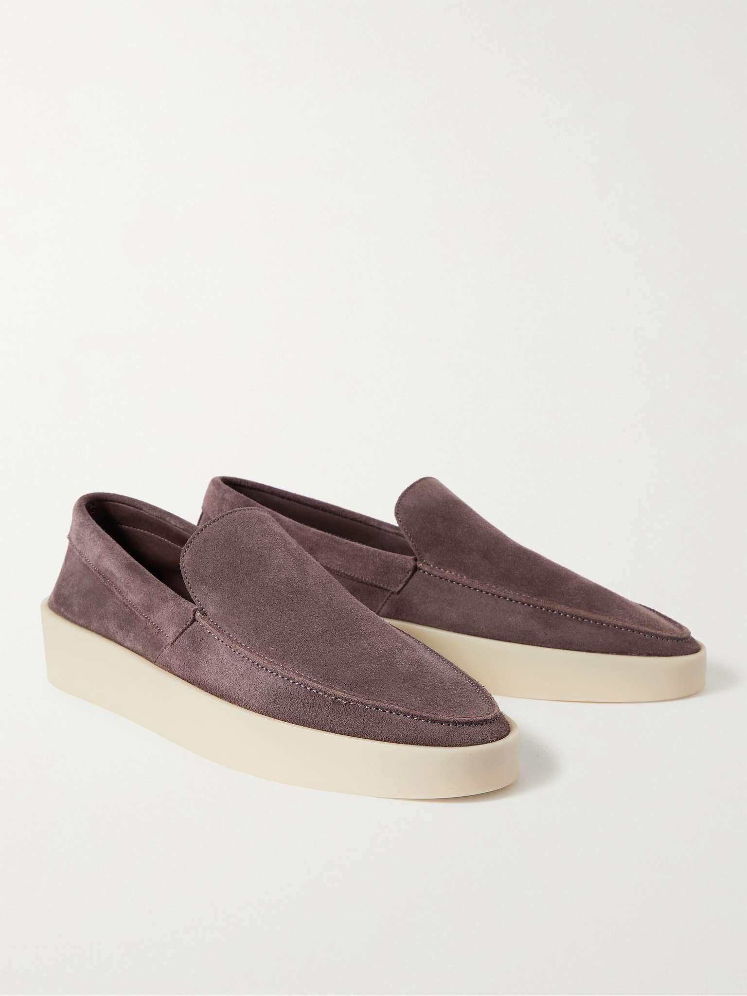 Reverse Suede Loafers - 4