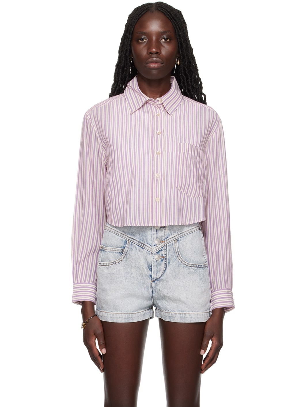 Purple Eliora Shirt - 1