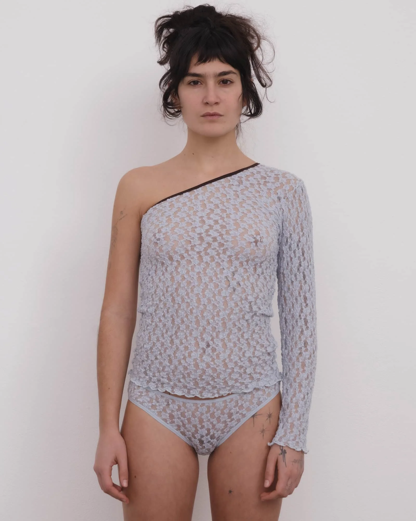 Rota Long Sleeve Tee - Organic Cotton Lace - 1