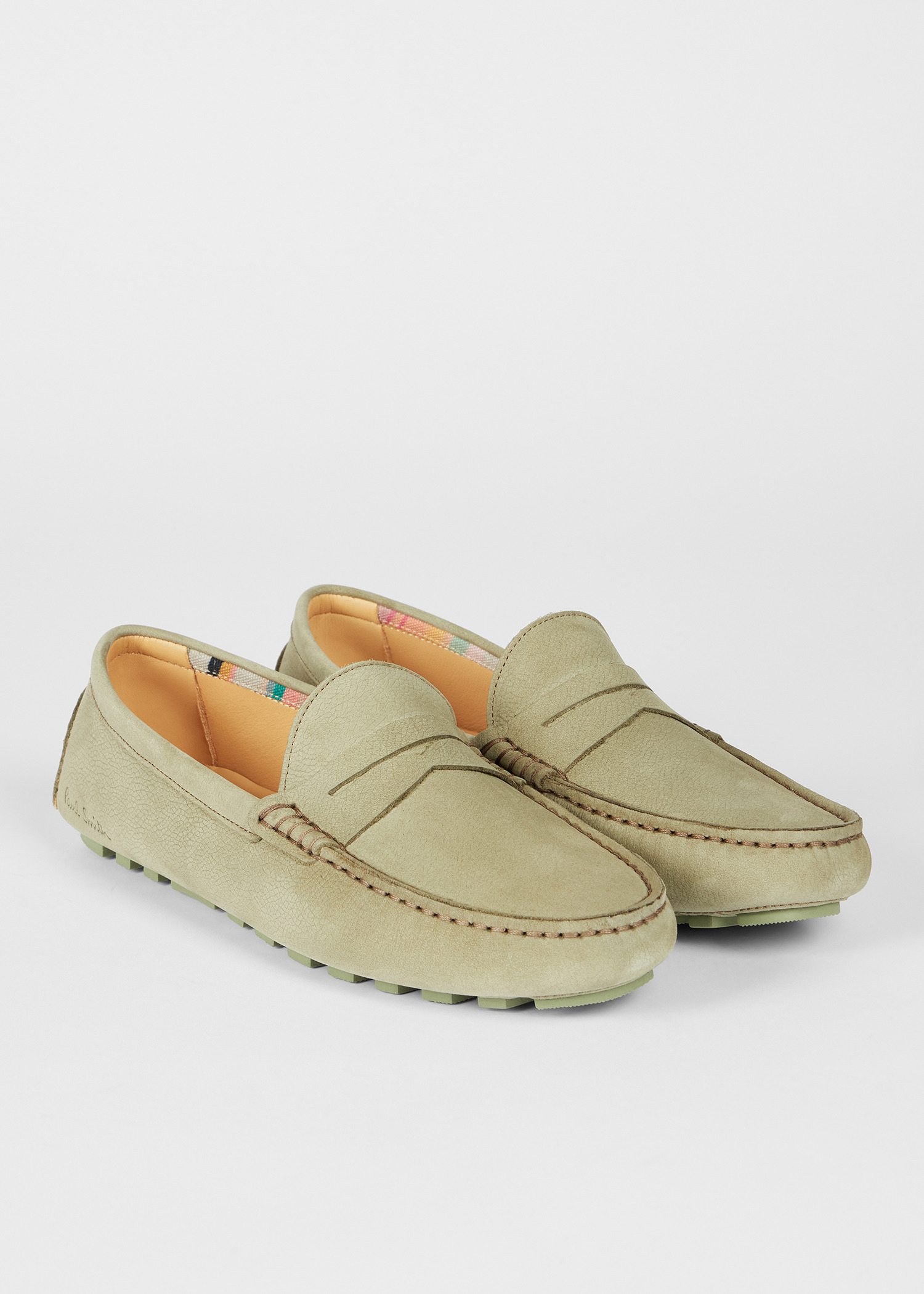 Women's 'Tibbs' Moss Green Driving Loafers - 3