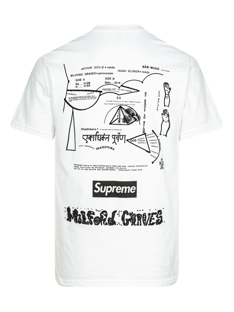 Milford Graves print T-shirt 3
