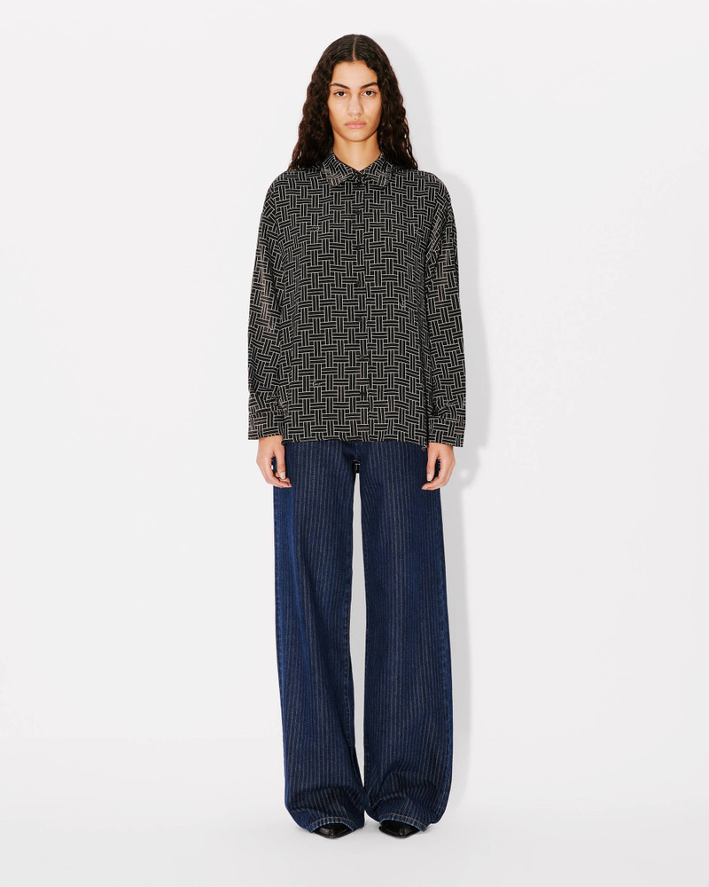 'KENZO Weave' dropped shoulders shirt 5
