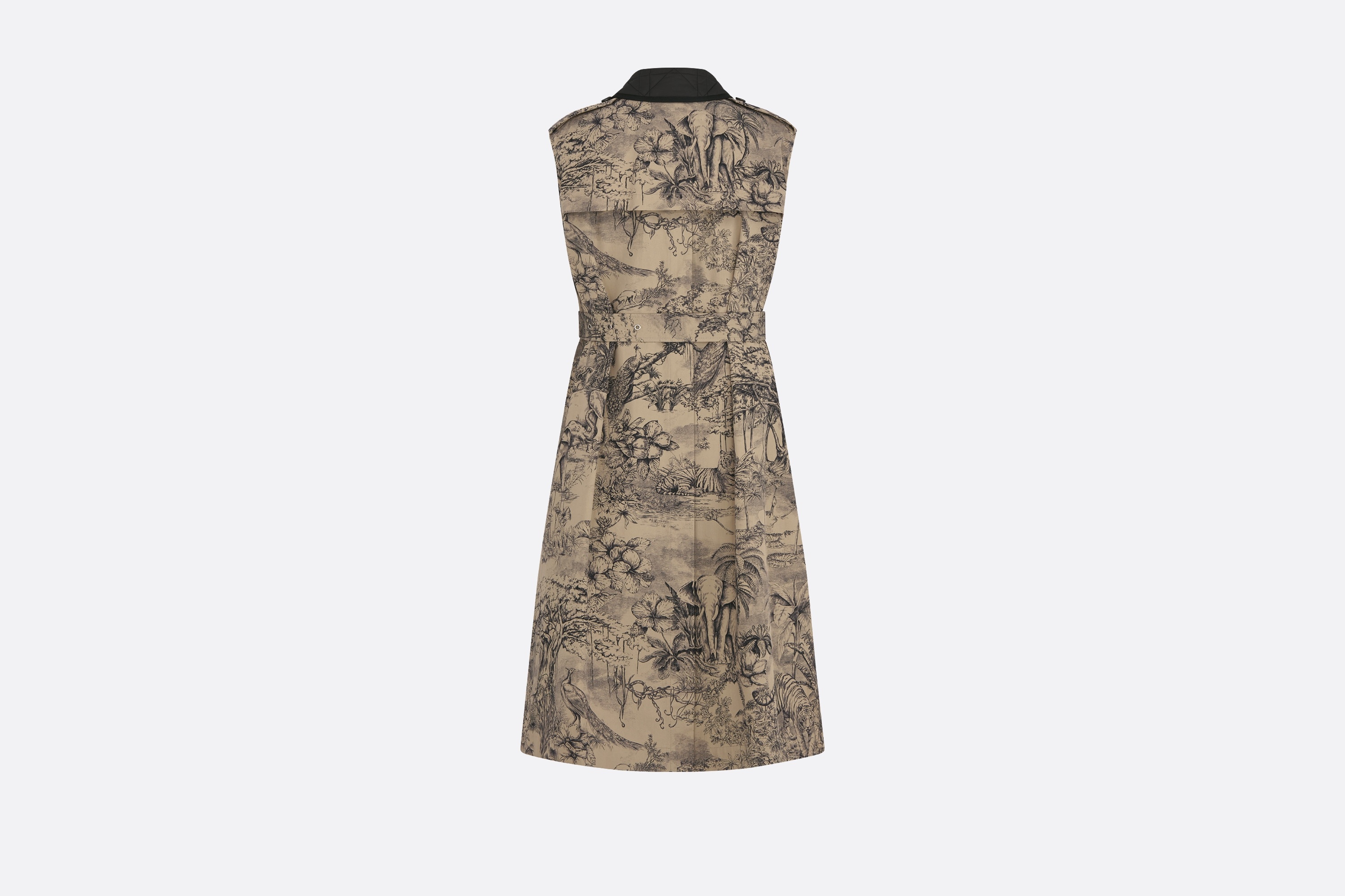2-in-1 Sleeveless Coat - 2