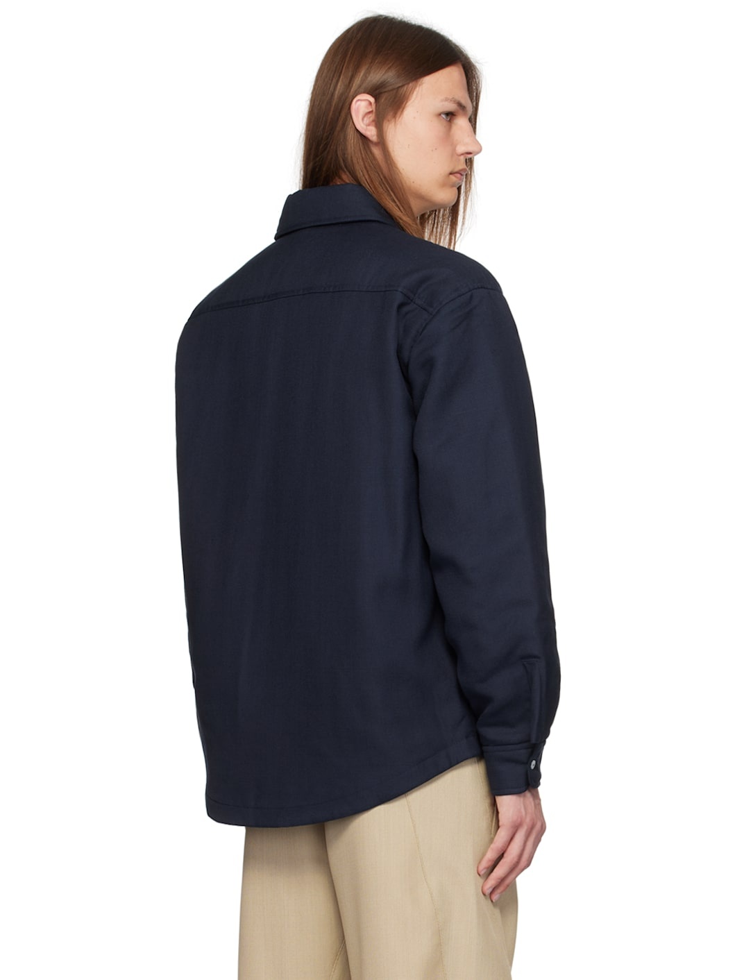 Navy La Casa 'La chemise Boulanger' Jacket - 3