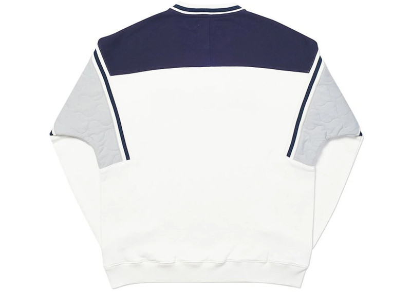 PALACE Palace Quilter Crew White outlook