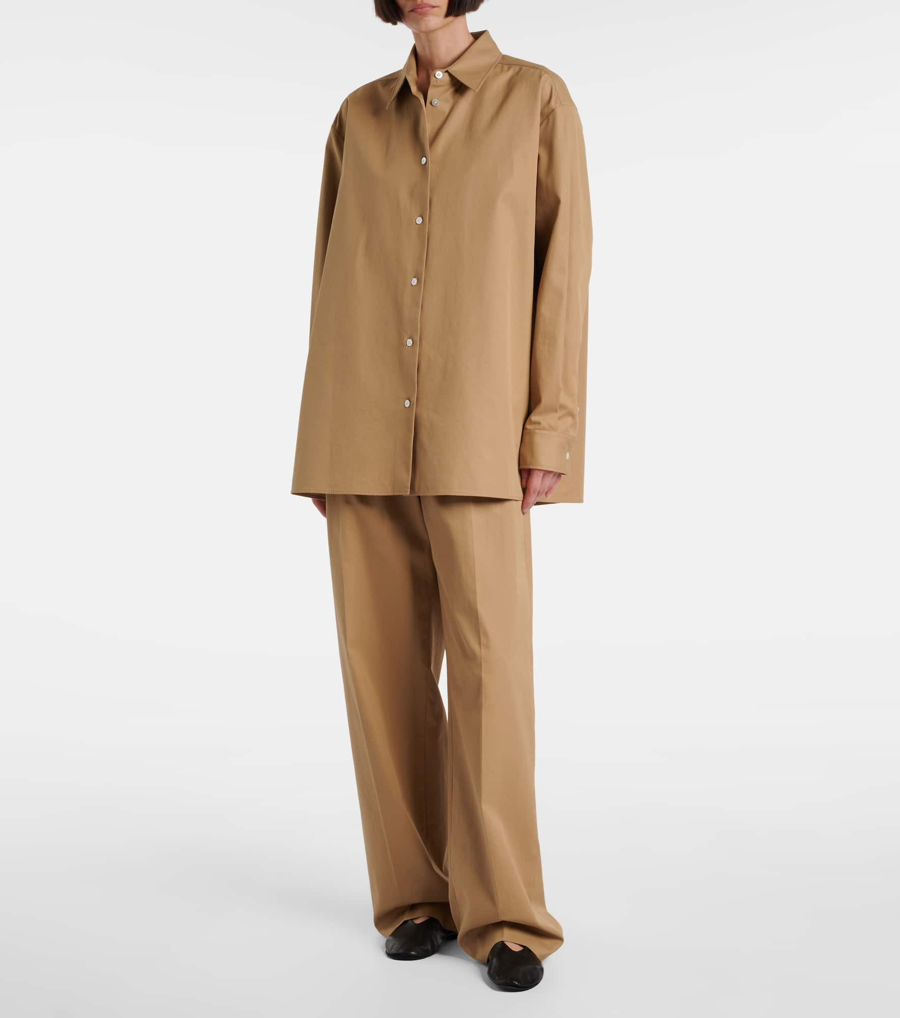 Tansy cotton and cashmere shirt - 2