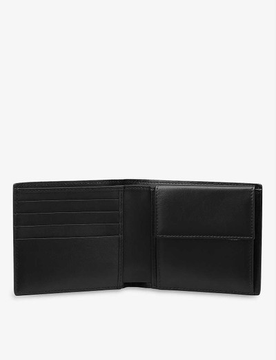 Smythson Ludlow bi-fold grained leather wallet outlook