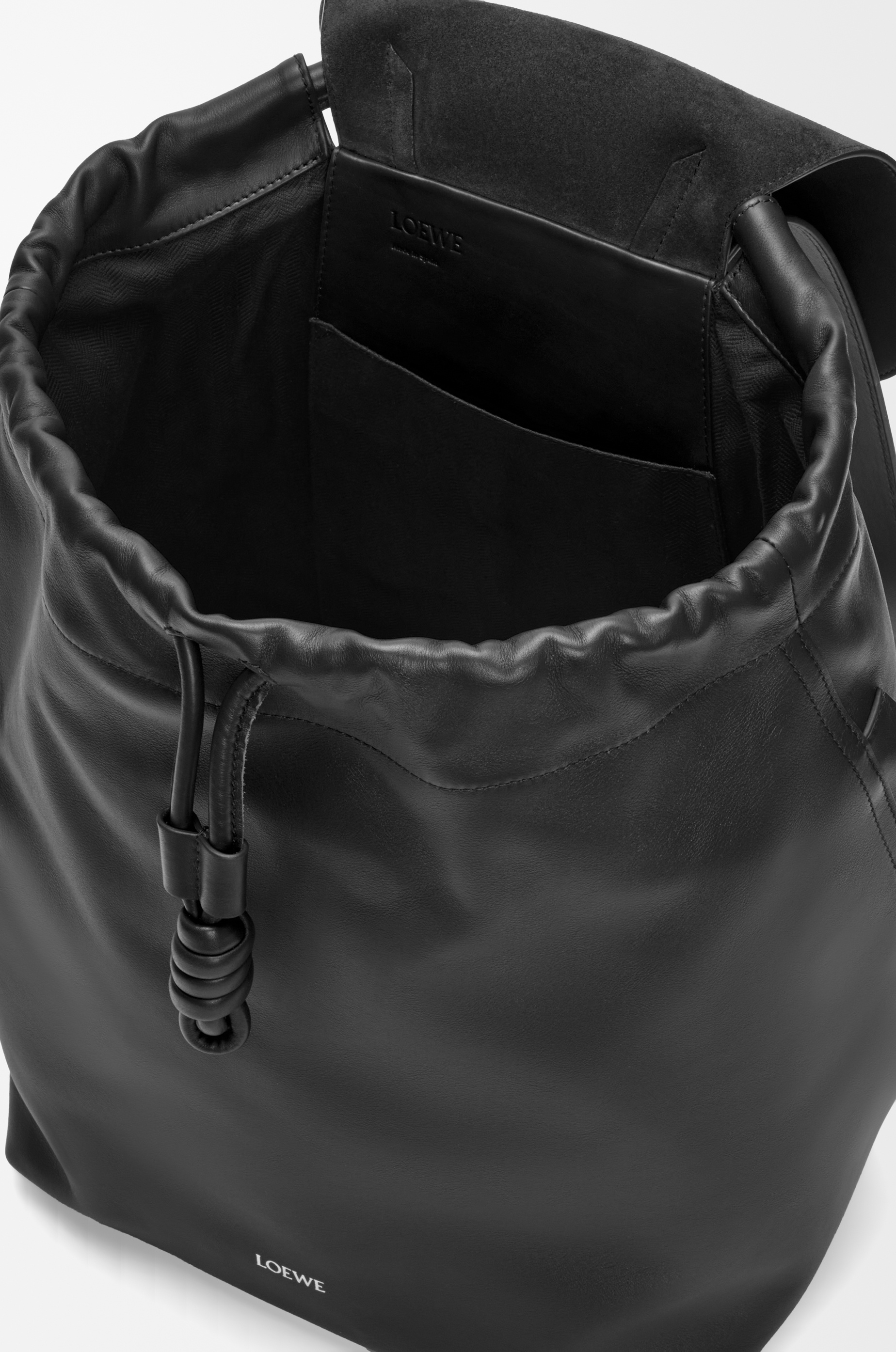 Flamenco backpack in shiny supple calfskin - 6