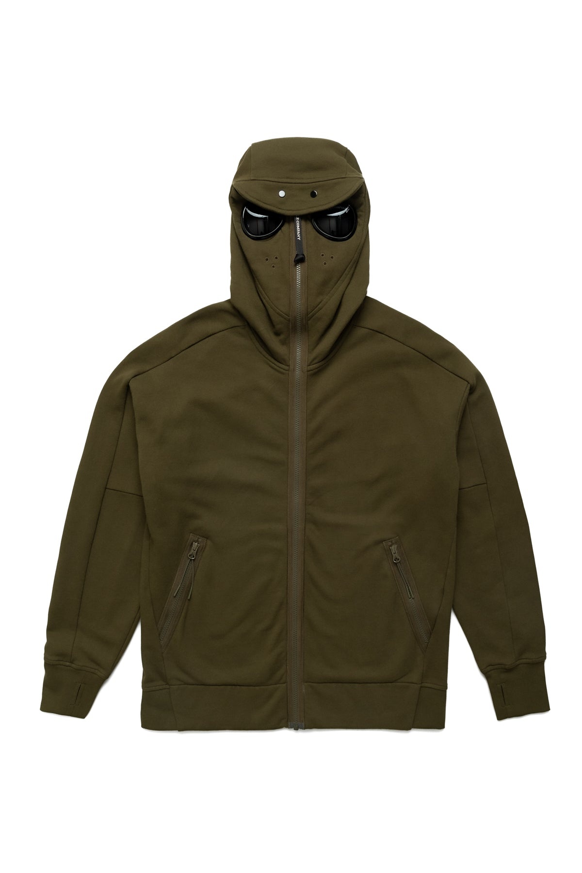 Cp company zip goggle hoodie hotsell