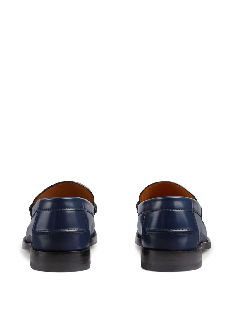 Horsebit leather loafers 3