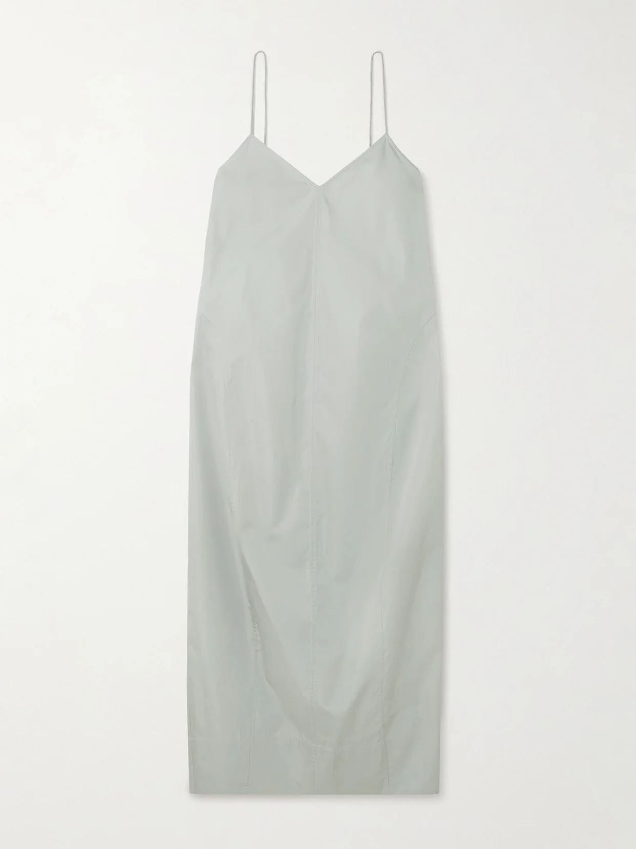 Recycled-taffeta Midi Dress - 1