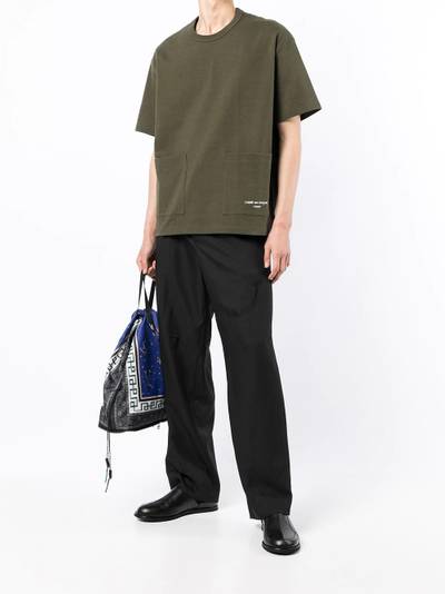 Comme des Garçons Homme embroidered logo T-shirt outlook