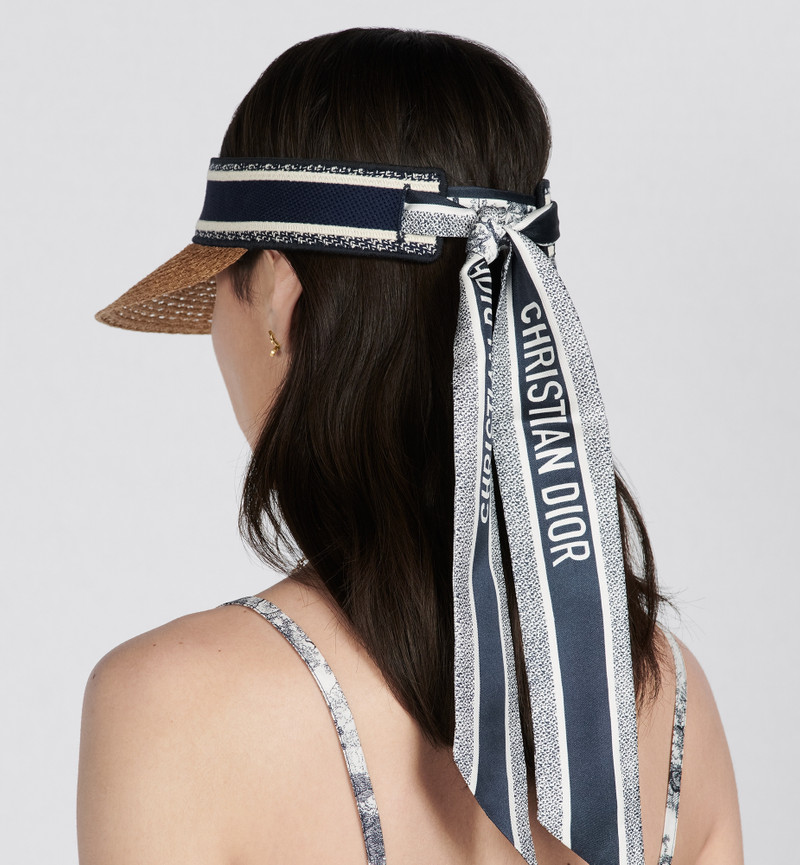 Dior D-Ocean Visor with Mitzah | REVERSIBLE