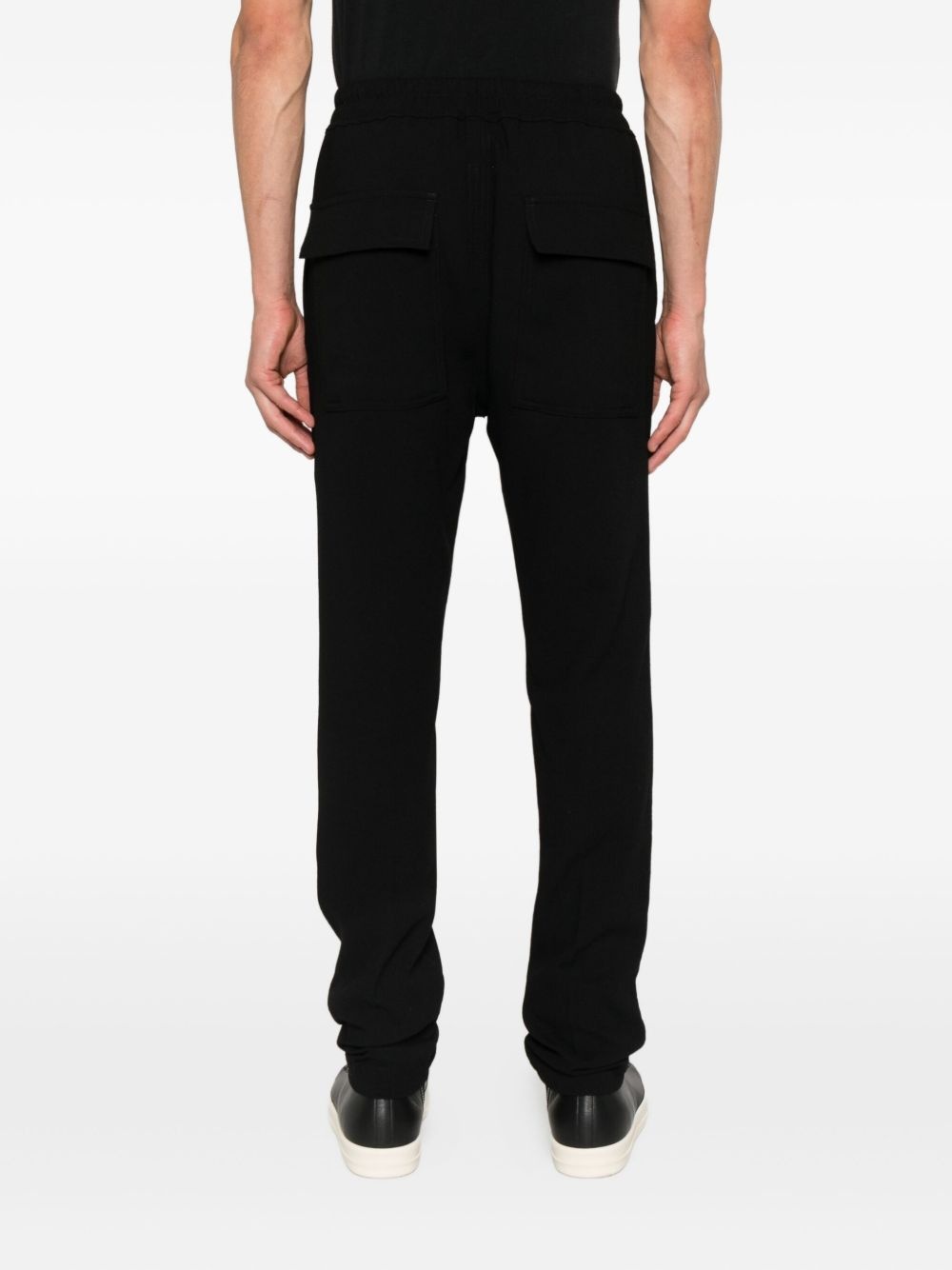 wool track pants - 4