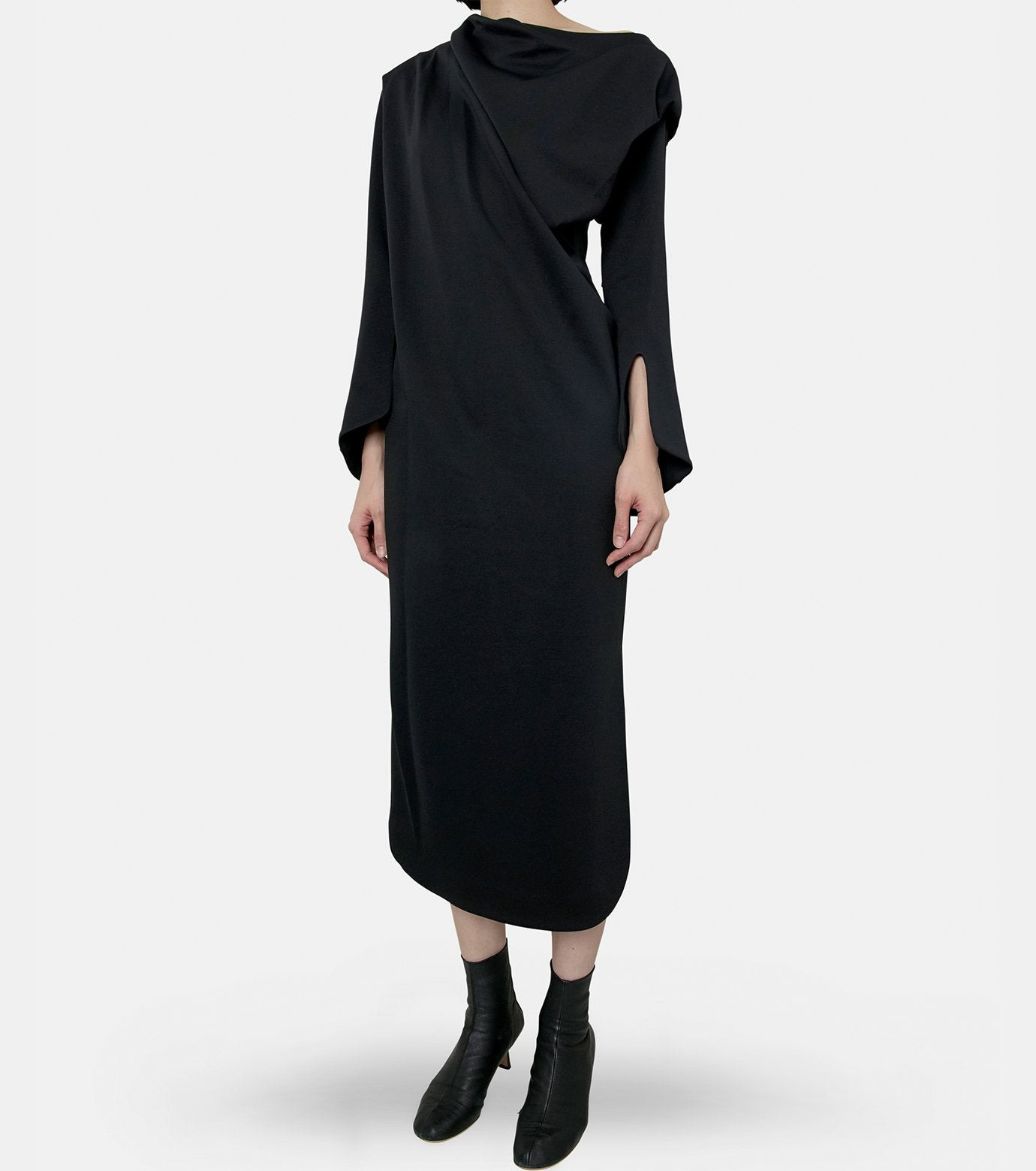 Twisted Detail LS Dress - 4