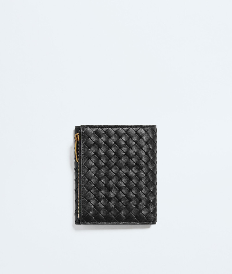 Intrecciato Piccolo Small Bi-Fold Zipped with Flap - 1