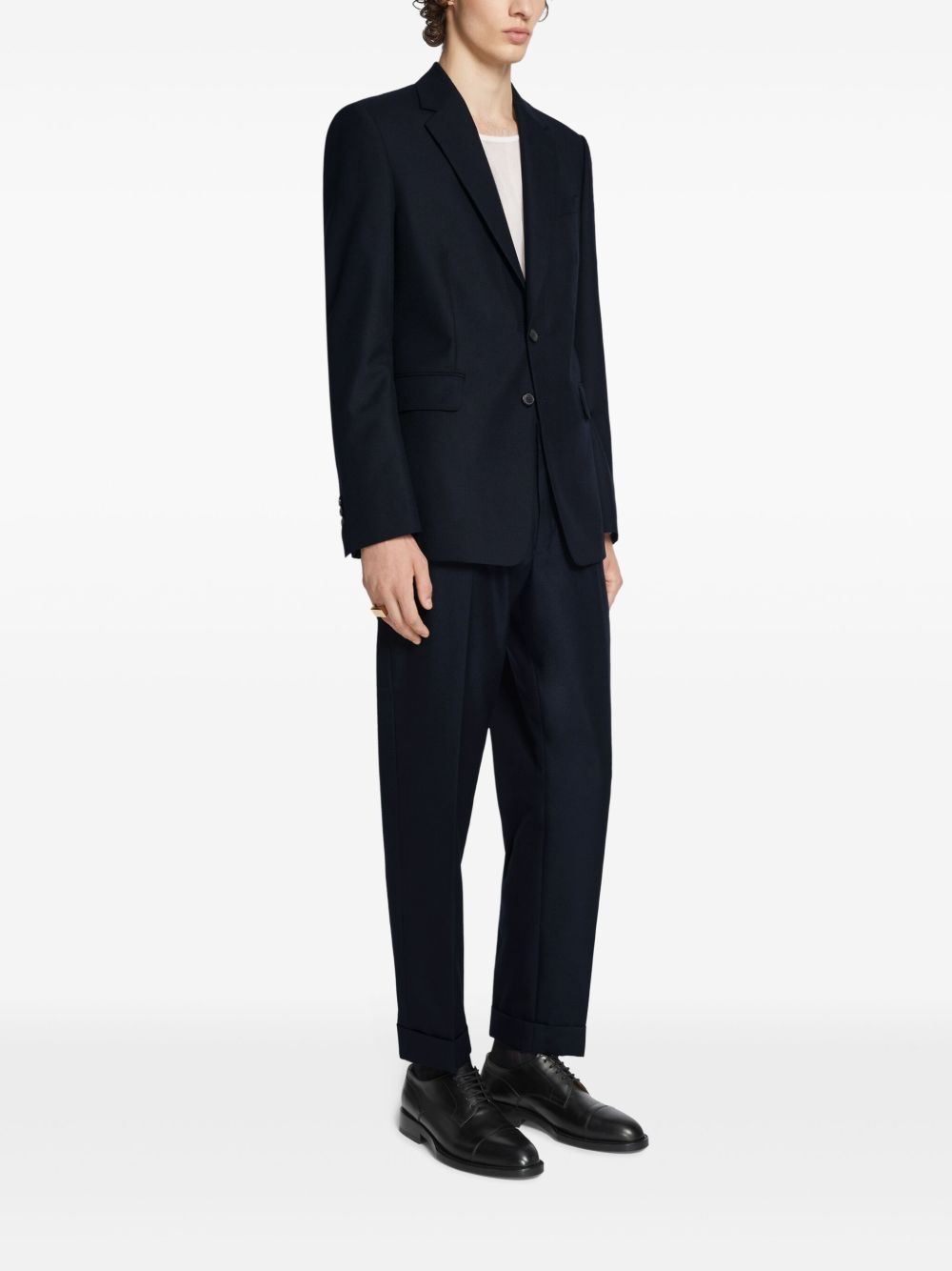 wool blazer - 3
