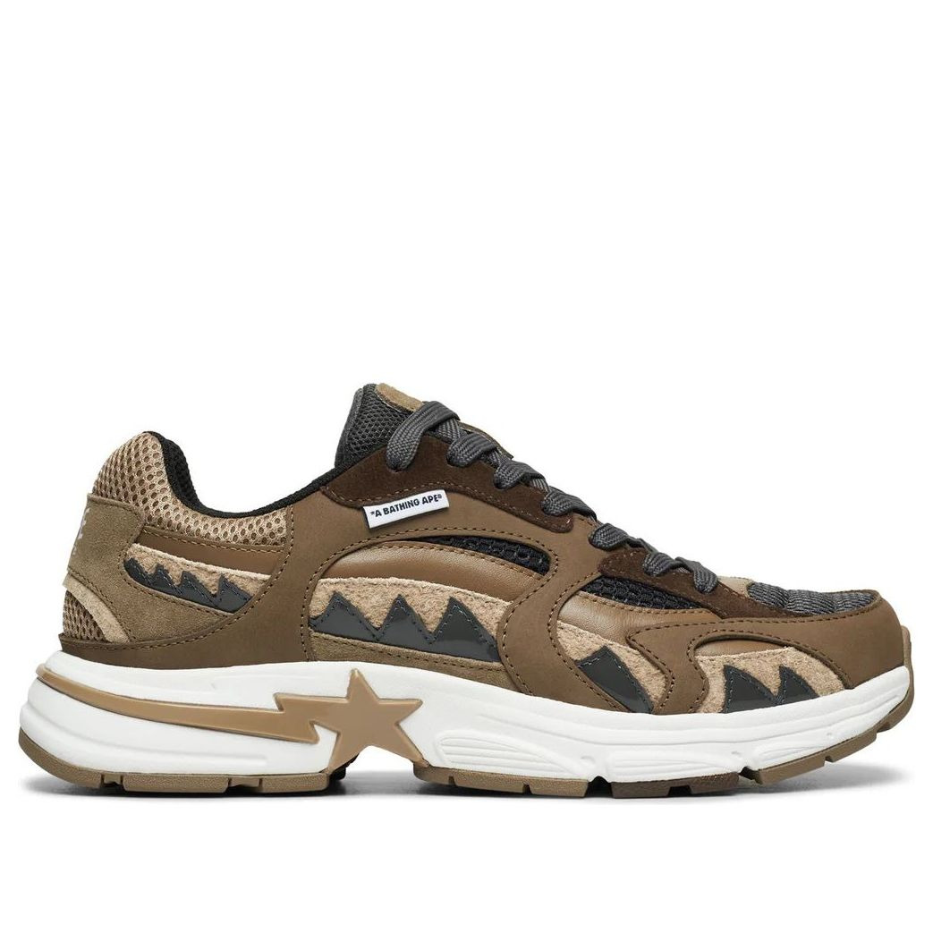 A Bathing Ape Shark STA 'Beige Multi' 0ZXSHMX91308N - 2