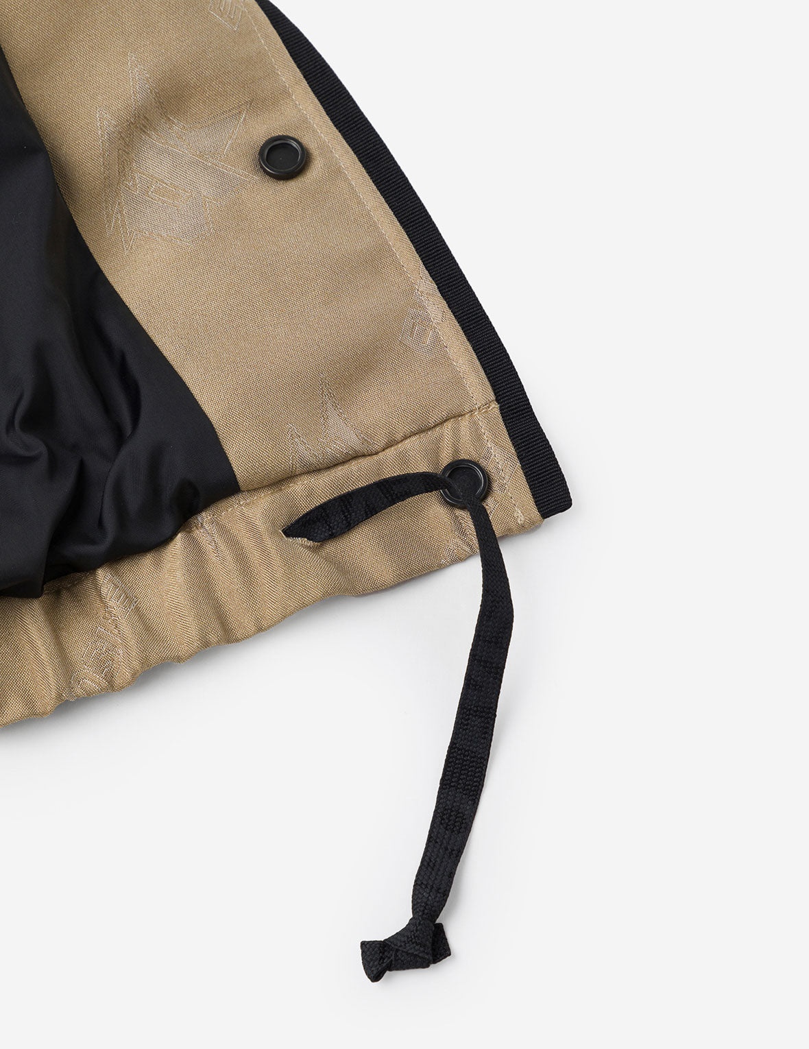 Monogram Logo Jacquard Oversized Coach Jacket - 14