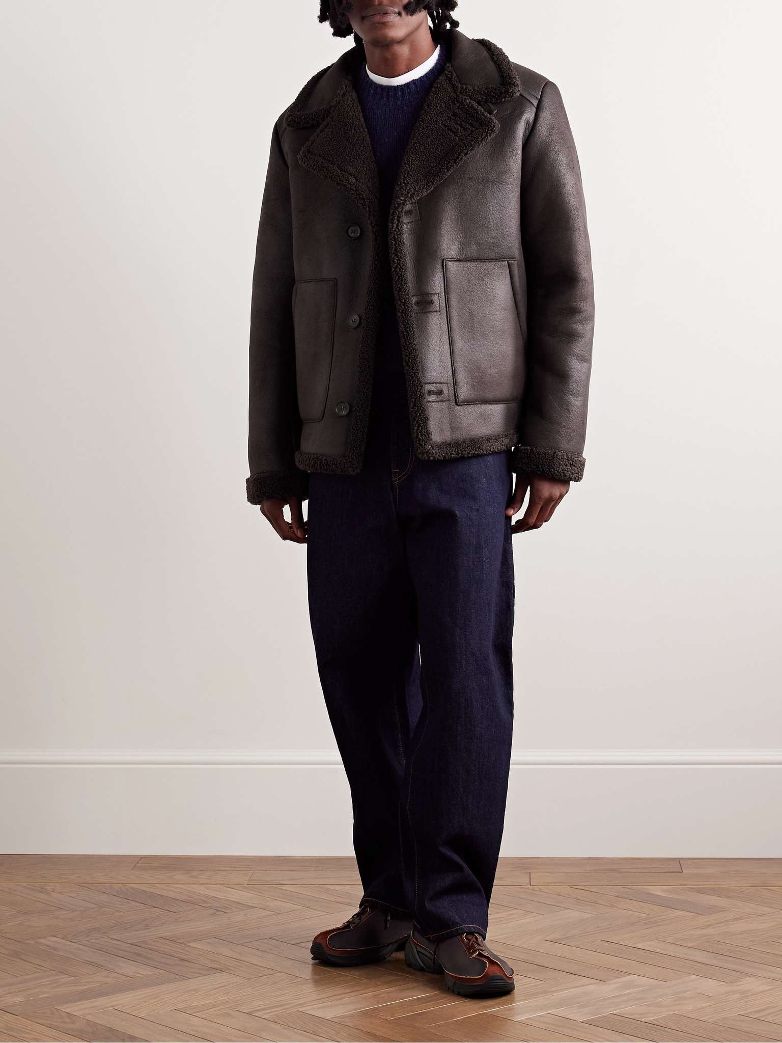 Finn Faux Shearling Coat mrporter REVERSIBLE