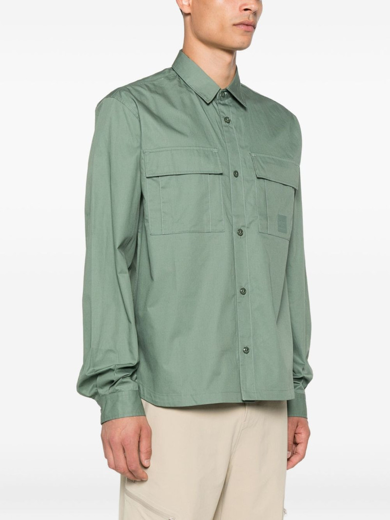 double-pocket cotton shirt 3
