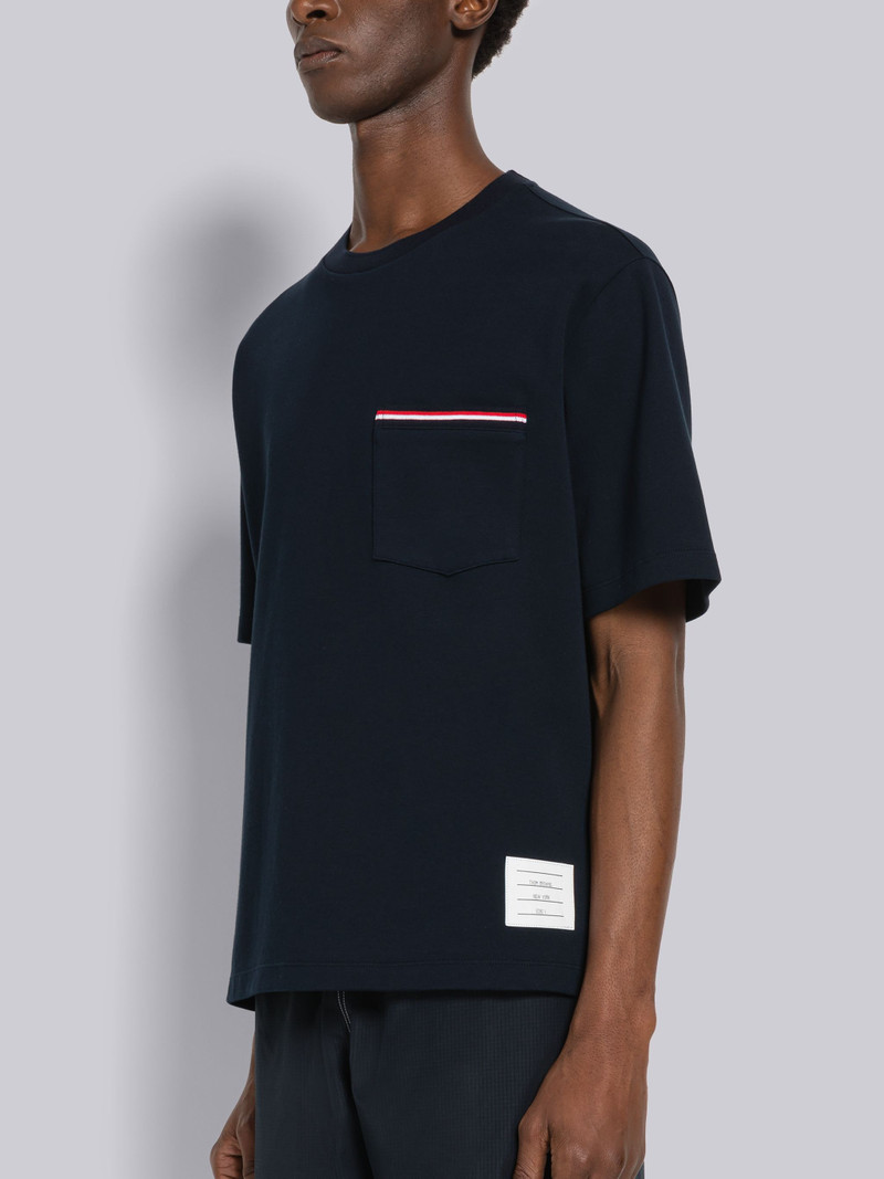 Thom Browne Oversized Short Sleeve Pocket Tee outlook