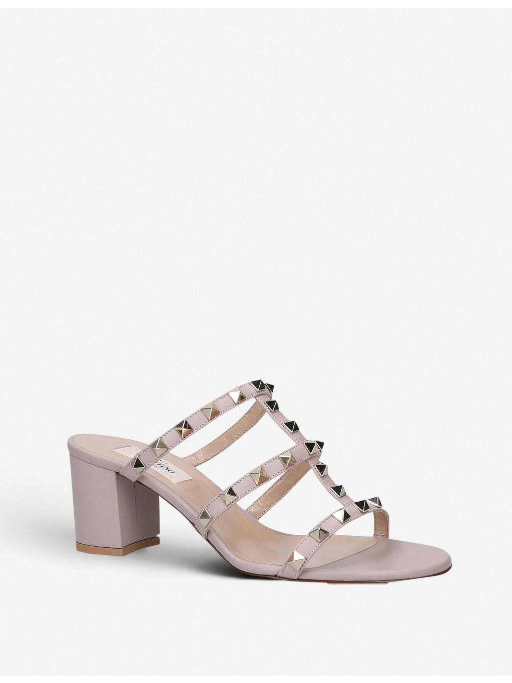 Garavani Rockstud leather sandals - 3