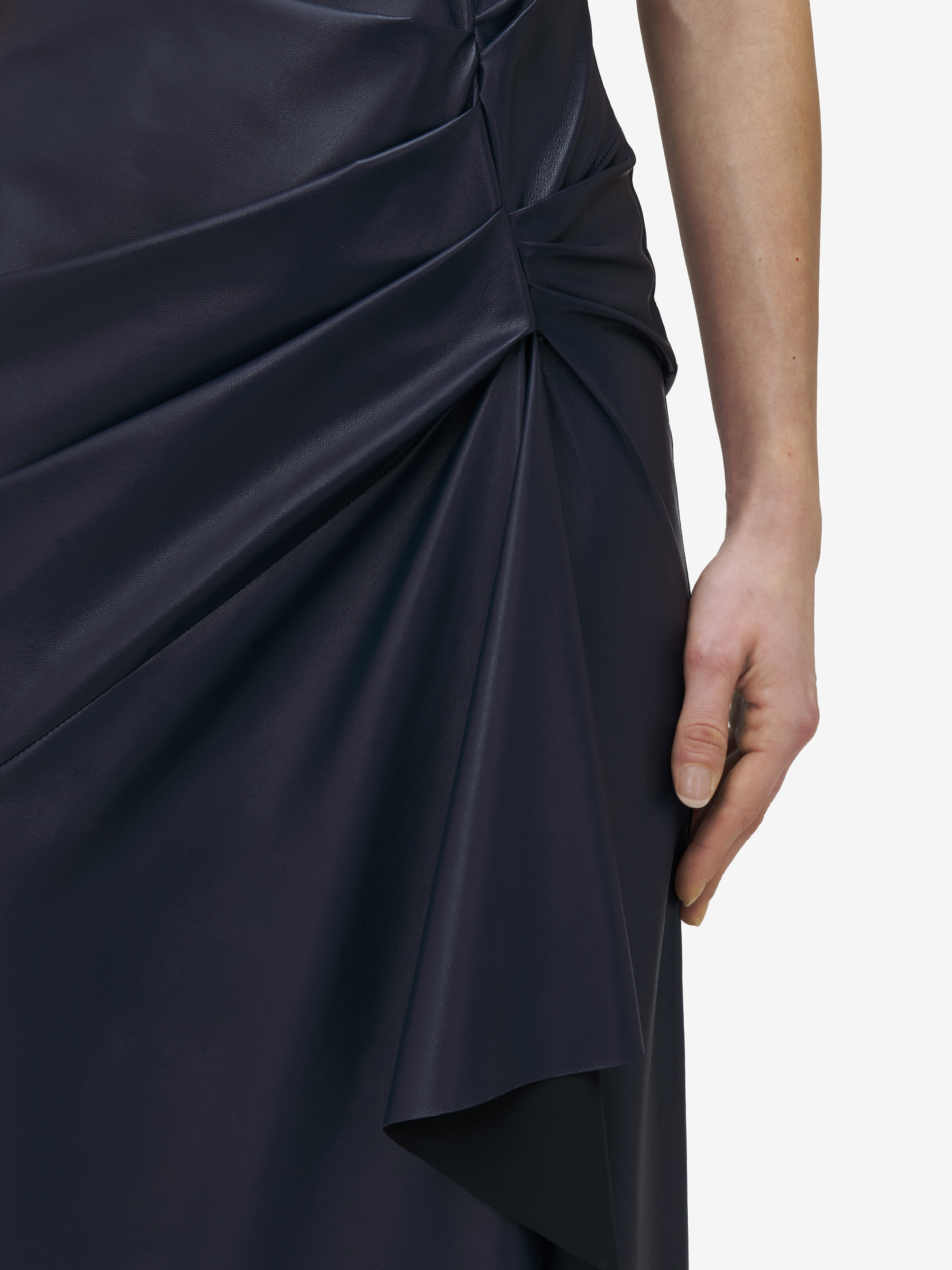 Twisted Drape Pencil Dress - 5