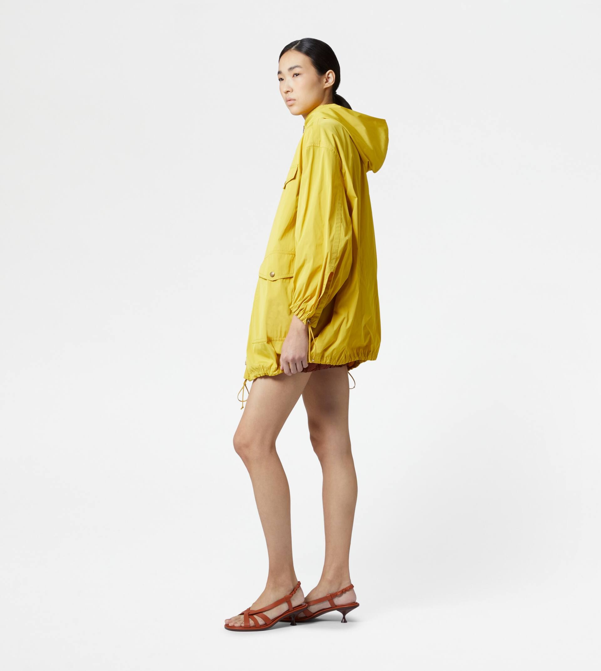 CABAN IN NYLON - YELLOW - 4