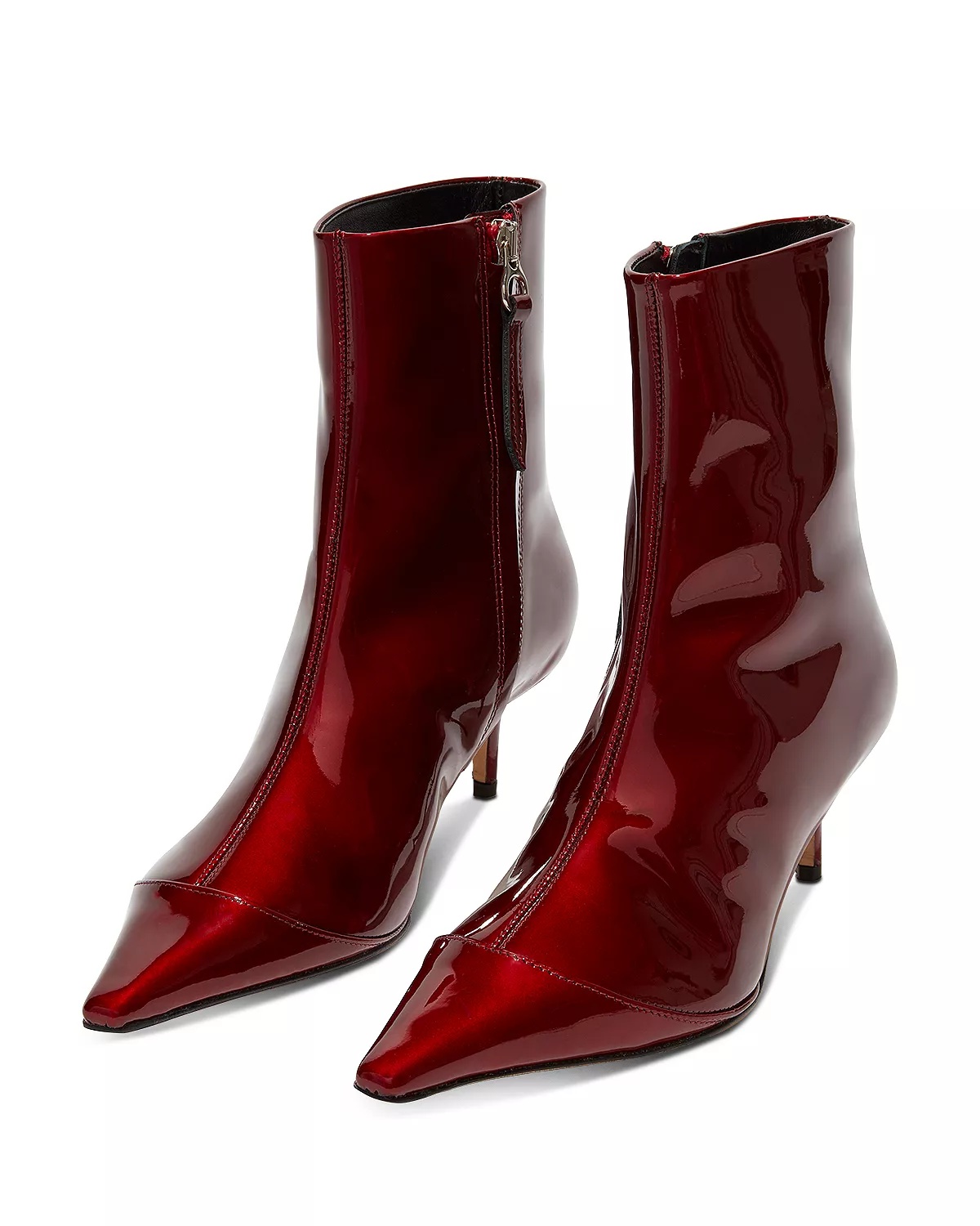 Women's Roe Patent Leather Booties - 3