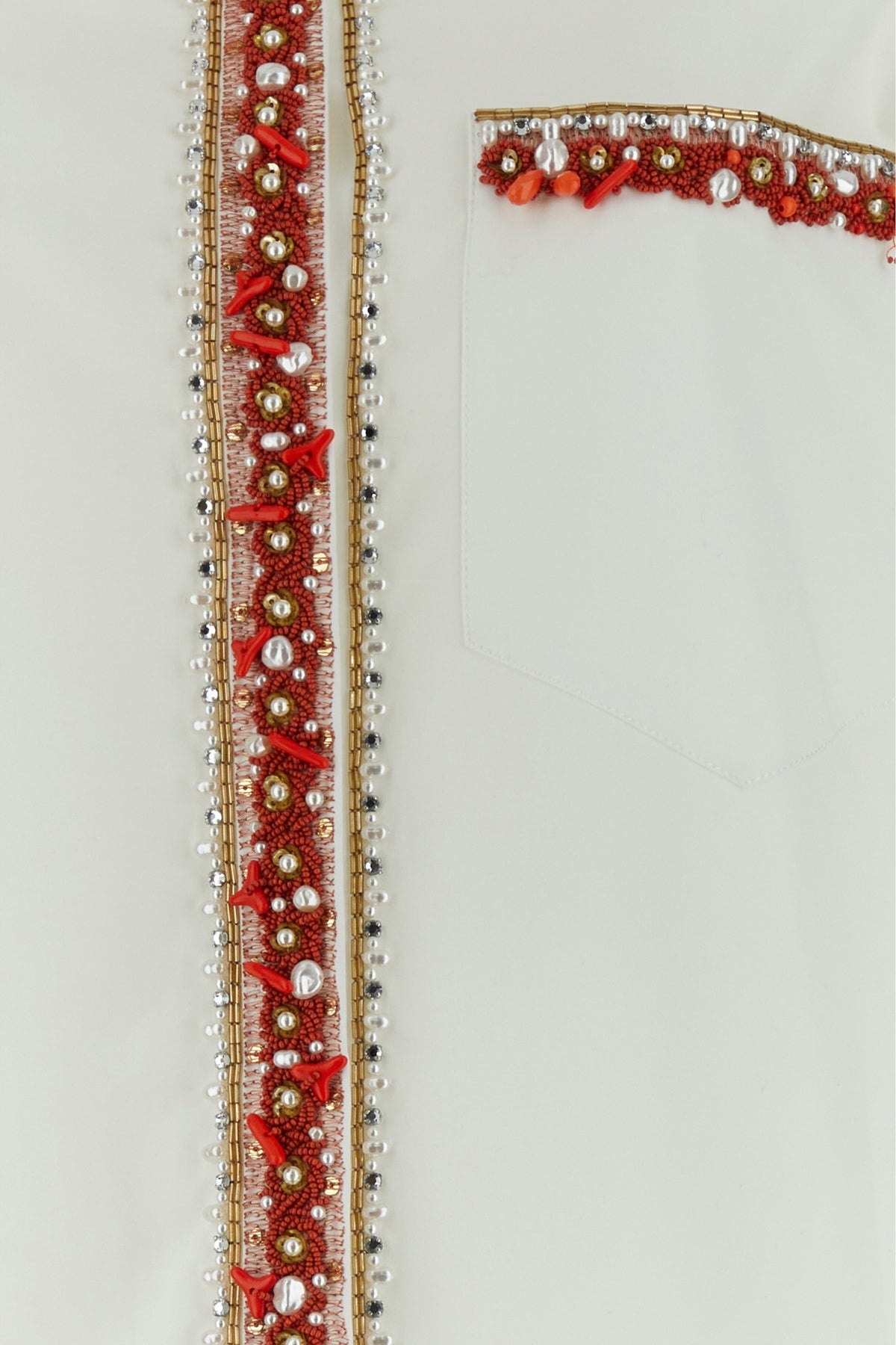 White poplin shirt - 5