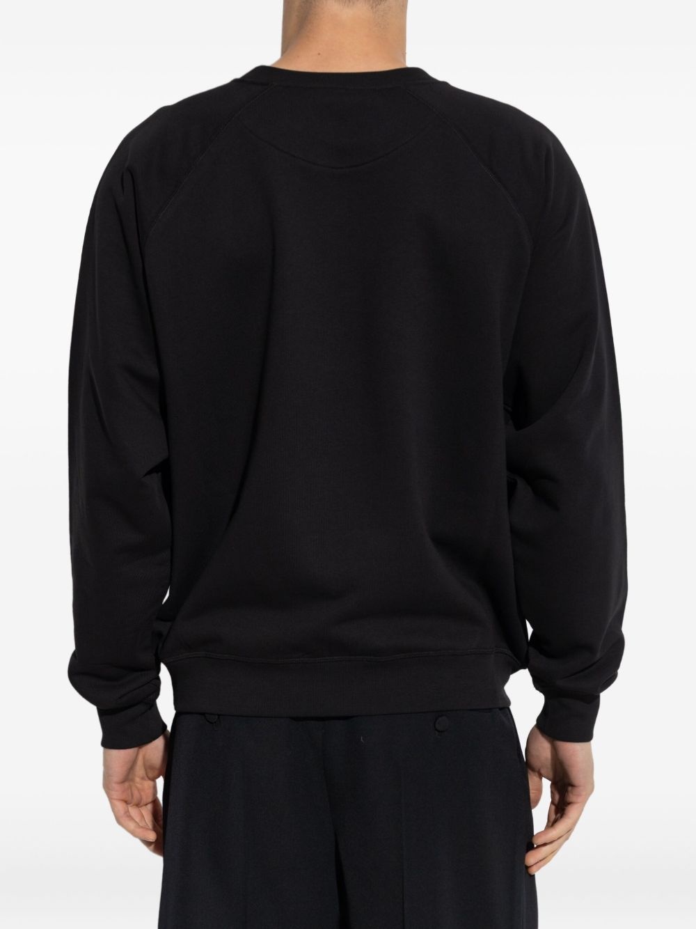 crew-neck embroidered sweatshirt - 7