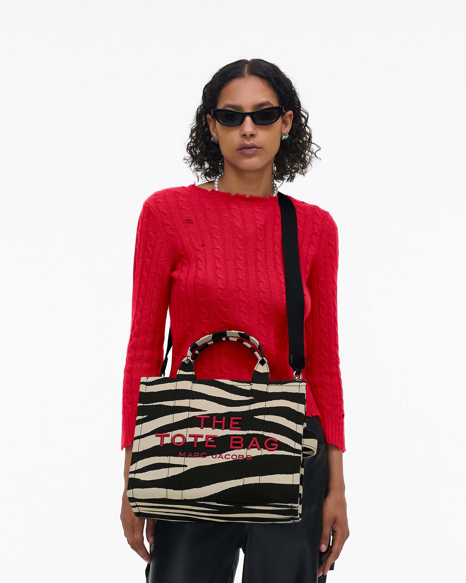 THE ZEBRA CANVAS MEDIUM TOTE BAG - 2